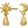 Maanesten Lainy Earrings - Gold/Pink