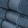 Hotel Atlantic Cotton Viscose Atlantic Bath Towel Blue (130x70cm)
