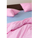 Jotex Kayo Bed Sheet White, Blue (200x120cm)