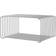 Montana Panton Wire Half Height Chrome Wall Shelf 34.8cm