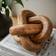 Dunelm Chunky Knot Mango Wood Natural Figurine 11cm