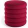 Dunelm Murray Sherpa Storage Footstool Magenta Foot Stool 46cm