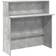 vidaXL Receptionsskranke 100 x 50 x 103,5 cm Konstrueret Træ Beton Grå Bord