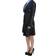 Exte Two Piece Suit Skirt & Blazer - Black/Blue
