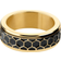 Seizmont Enthumema Honeycomb Antistress Ring - Gold/Black