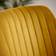 Dunelm Shea Set of 2 Dining Chairs Velvet Old Gold Kitchen Chair 82cm 2pcs