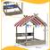 OutSunny Sand Pit with Canopy Grey
