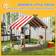OutSunny Sand Pit with Canopy Grey