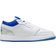Nike Air Jordan 1 Low GS - White/Metallic Silver/Volt Tint/Hyper Royal
