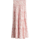 H&M Smockad Kjol Med Våder - Rosa