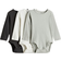 H&M Ribbed Bodysuits 3-Pack - Green