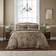 Dorma Moonlight Blossom & Pillowcase Set - Duvet Cover Gold (260x220cm)