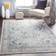 Langley Street Carty Moroccan Machine Woven Area Rug 120 cm x 170 cm Blue 200x275cm