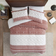 Ink+ivy Mila Bedspread Red (233.7x228.6cm)
