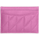 Coach Essential Card Case With Pillow Quilting - Lh/Fuchsia