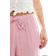 Stradivarius Pantaloni Fluidi Lunghi Con Texture - Rosa Pastello