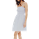 H&M Smocked Bodice Cotton Dress - Blue