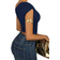 Shein Damen Sommer Bluse mit geraffter asymmetrischer Schulter Einfarbig