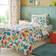 Dunelm Garden Friends Reversible and Pillowcase Set - Multicolor Duvet Cover Multicolour (200x200cm)