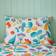 Dunelm Garden Friends Reversible and Pillowcase Set - Multicolor Duvet Cover Multicolour (200x200cm)