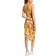 adidas Women's x Farm Premium Dress - Semi Spark/Bright Orange/Shadow Red