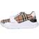 Burberry New Regis Sneakers - Canvas Check and Rubber - Beige