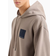 Armani Exchange Organic Cotton A Line Hoodie - Brown