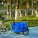 Homcom Bicycle Trailer with Foldable Storage Box