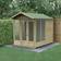 Forest Garden Beckwood Apex Summerhouse 6 x 8 ft (Building Area )