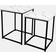 OHS Manhattan Set of 2 Square Nest of 2 Nesting Table