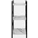 OHS Manhattan 3-Tier Unit White Marble Monochrome Shelving System
