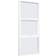 Sparvinduer GE0004 PVC Tophængte vinduer Vindue med 2-lags glas 40x135cm