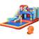 OutSunny 4 in 1 Bouncy Castle with Slide Pool Trampoline Climbing Wall Blower