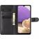 Rvelon Wallet Case With Stand for Galaxy A32 5G, Black