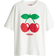 H&M Oversized Printed T-shirt - White/Pacha
