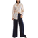 H&M Linen Blend Shirt - Light Beige/Floral