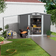 Garden Sanctuary Wide Metal Storage Shed