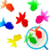 Shein 15pcs Floating Simulation Soft Rubber Goldfish Toy For Indoor And Outdoor Water Games, Summer Party Decor Supplies, Battery-Free (Color Random),Sensory Toys,Toys,Pool Toys,Sensory Toys,Toys,Pool Toys