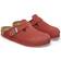 Birkenstock Boston Suede Embossed - Red/Corduroy Sienna Red