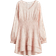 H&M Klänning Med Smock - Rosa/Blommig