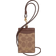 Coach Id Lanyard In Signaure Canvas - Gold/Tan/Brown