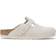 Birkenstock Boston Soft Footbed Suede Leather - Antique White