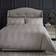 Silentnight Sateen Stripe Duvet Cover Set Duvet Cover Beige, Grey, White