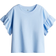 H&M Girls Blue Cotton Top - Blue