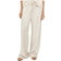 H&M Straight Linen Blend Trousers - Light Beige