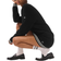 Alo Tennis Club Sweater Knit Cardigan - Black/Ivory