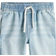 H&M Cotton Denim Shorts - Light Denim Blue (1276398001)