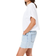 H&M Skinny High Denim Shorts - Light Denim Blue