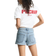 H&M High Denim Shorts - Light Denim Blue