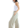 H&M Linen Blend Trousers - Light Green